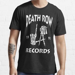 Death Row Records “1991” Black & White Men’s Short Sleeve T-Shirt